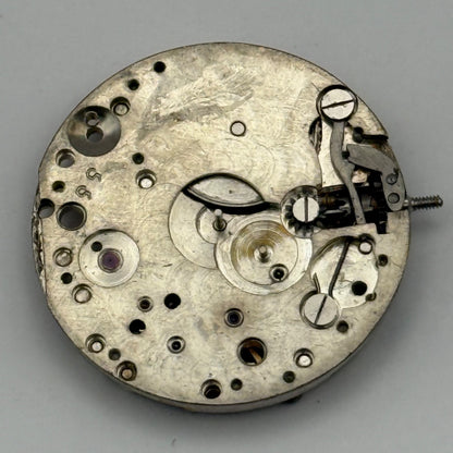 Rolex Genex Veriflat 15 Rubies Watch Movement Vintage Incomplete Parts 23.6mm