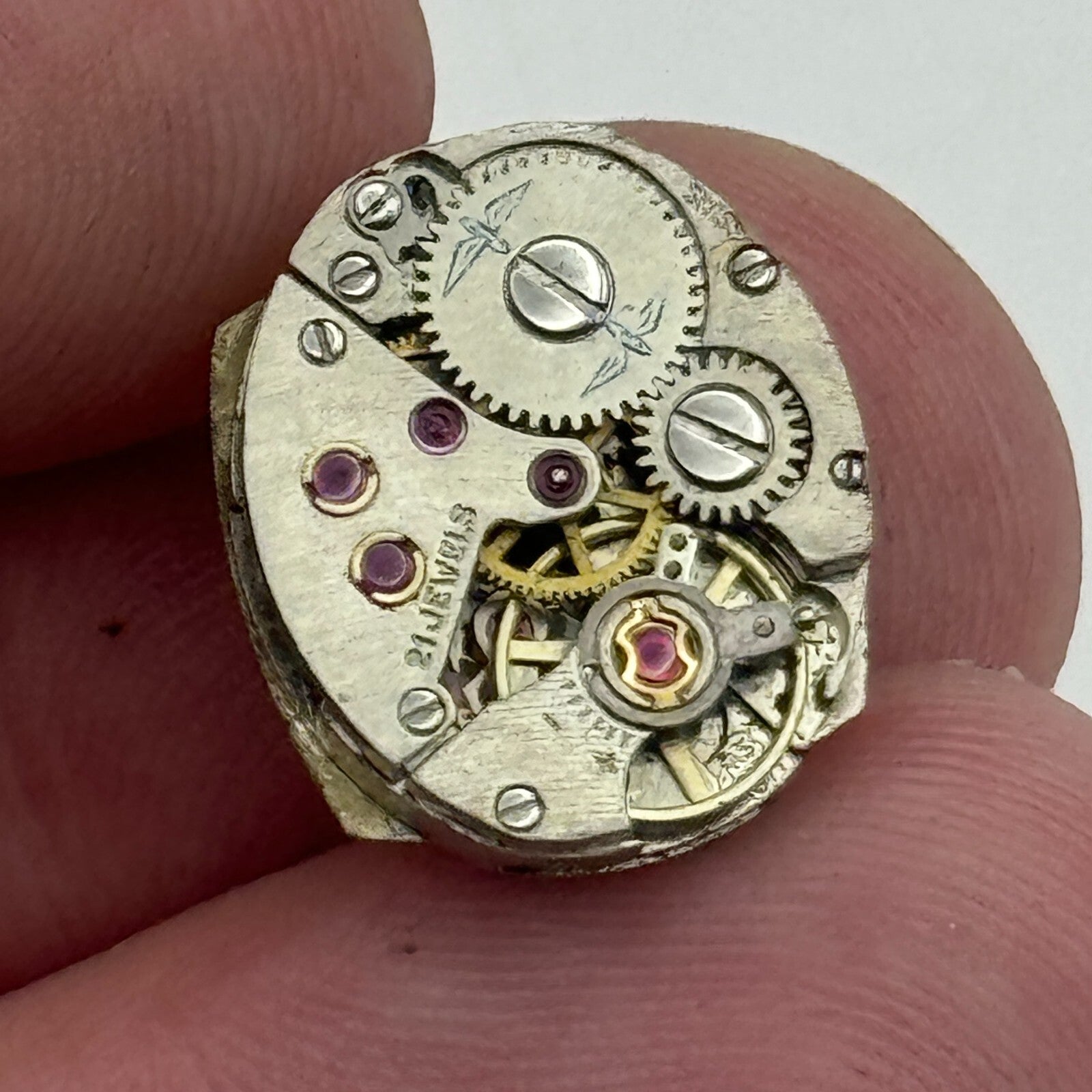 12.9mm Ladies Rotary AS 1677 A Schild Manual Wind Swiss Watch Movement PARTS