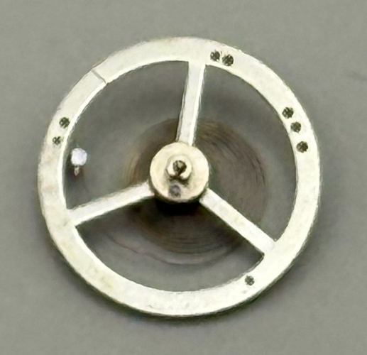 EB 1833 Balance Wheel Complete And Spring  8¾’’’ 113 Watch Movement Parts NOS