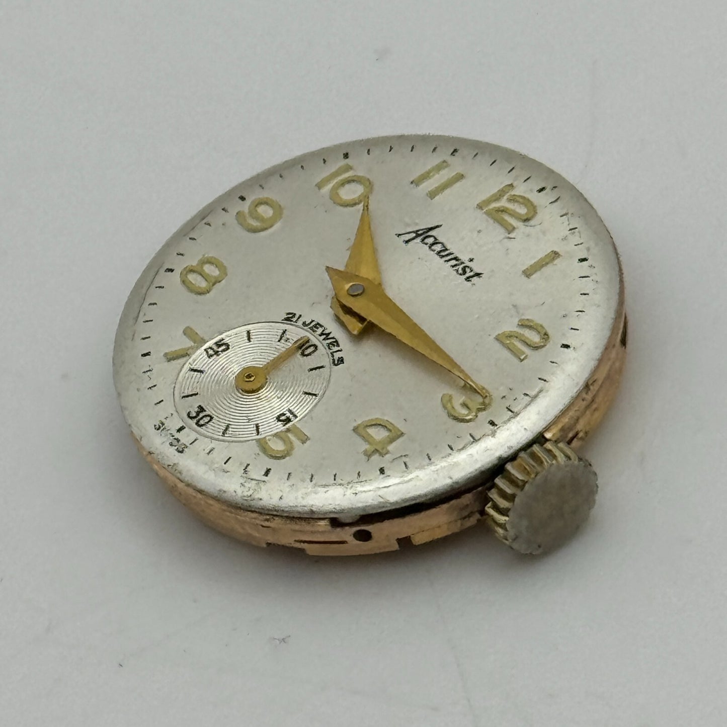 19.7mm Accurist AS 1156 A Schild Balance Ok Ladies Swiss Watch Movement PARTS