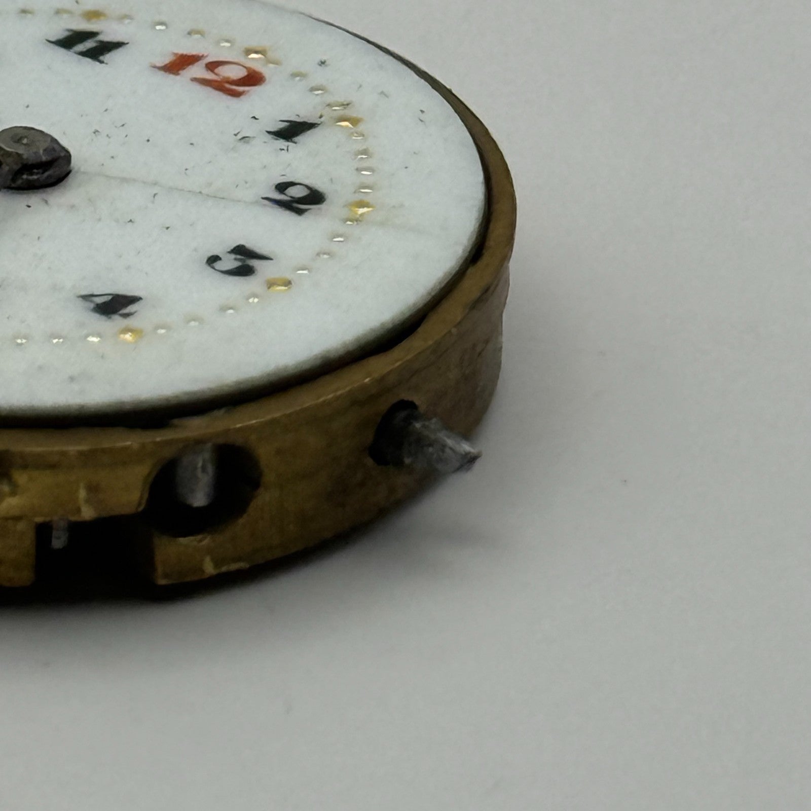 AS A Schild Antique Watch Movement Manual Wind Vintage Swiss Parts Repair 24.7mm