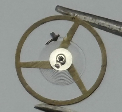 AS 976 1012 Balance Wheel Complete And Spring Inca 1426 M Watch Movement Parts 