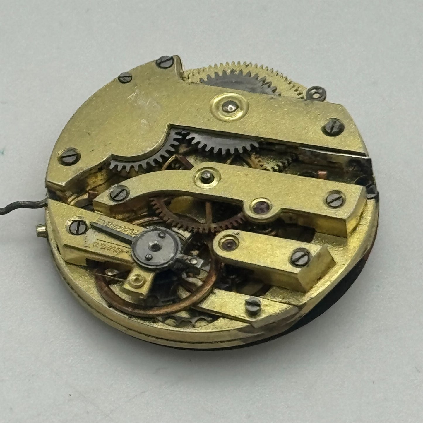 24.9mm Unidentified High Grade Manual Wind Watch Movement Vintage PARTS SPARES