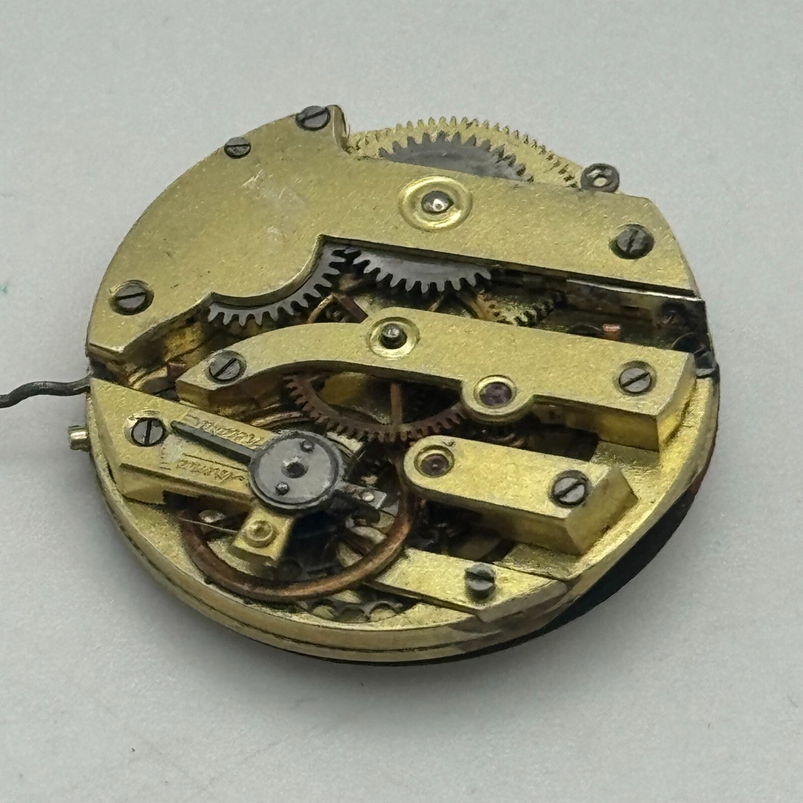 24.9mm Unidentified High Grade Manual Wind Watch Movement Vintage PARTS SPARES