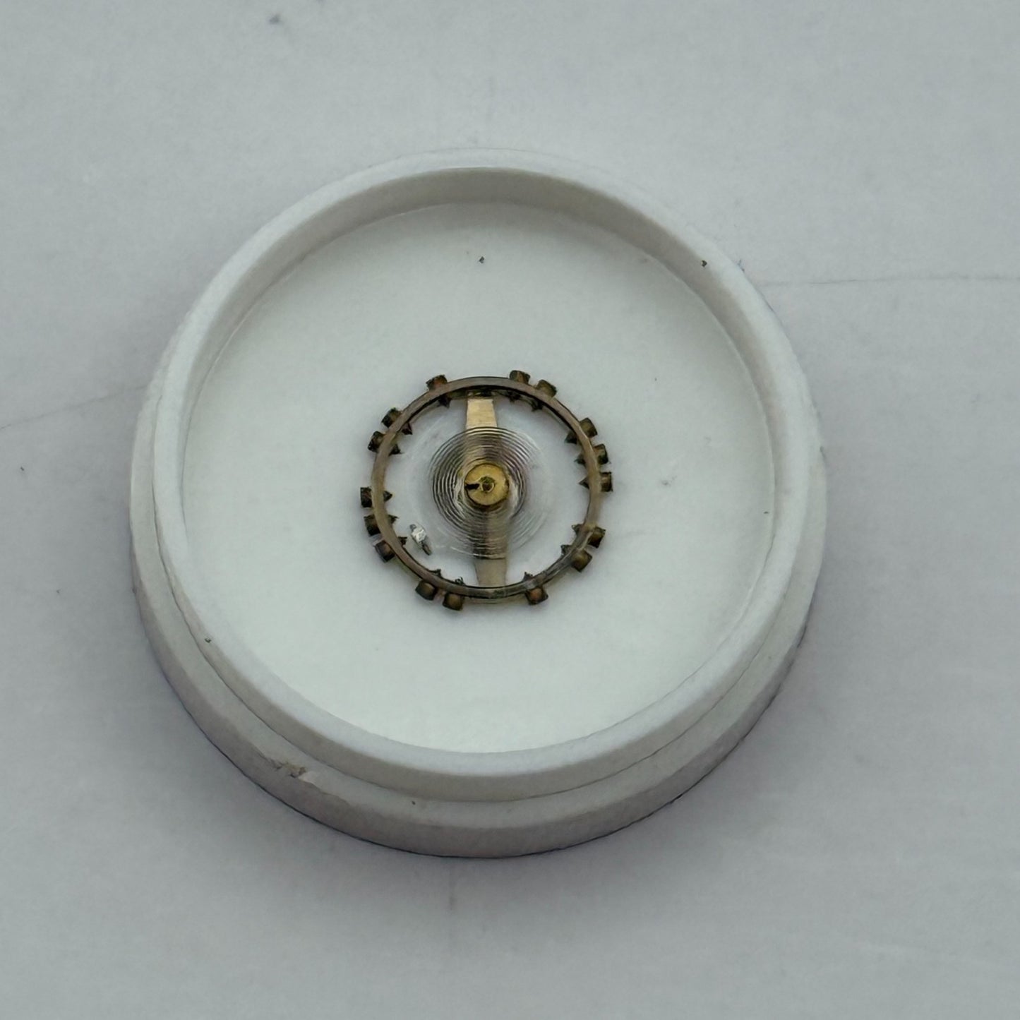 AS 976 1012 Balance Wheel Complete And Spring  29 M Watch Movement Parts NOS