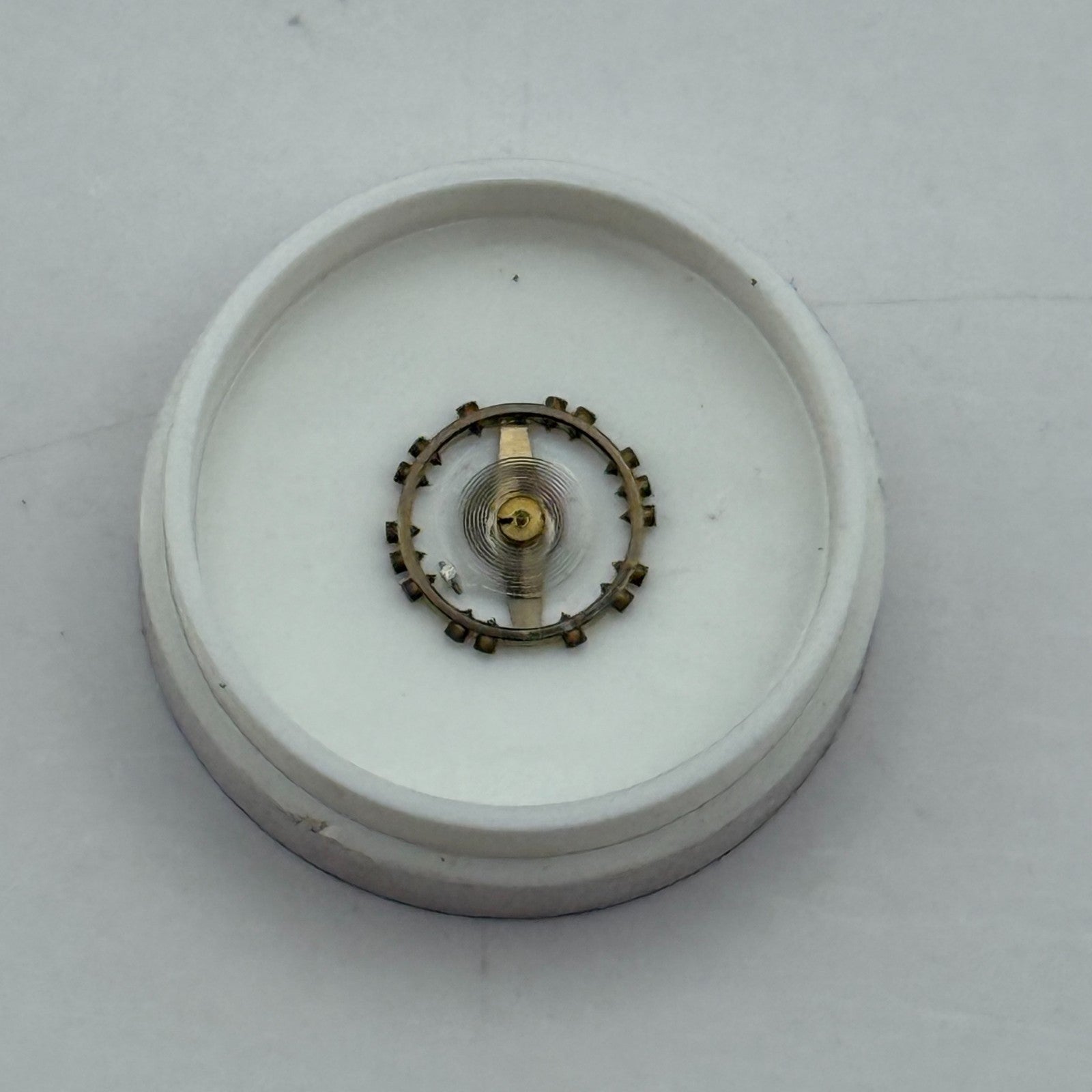AS 976 1012 Balance Wheel Complete And Spring  29 M Watch Movement Parts NOS