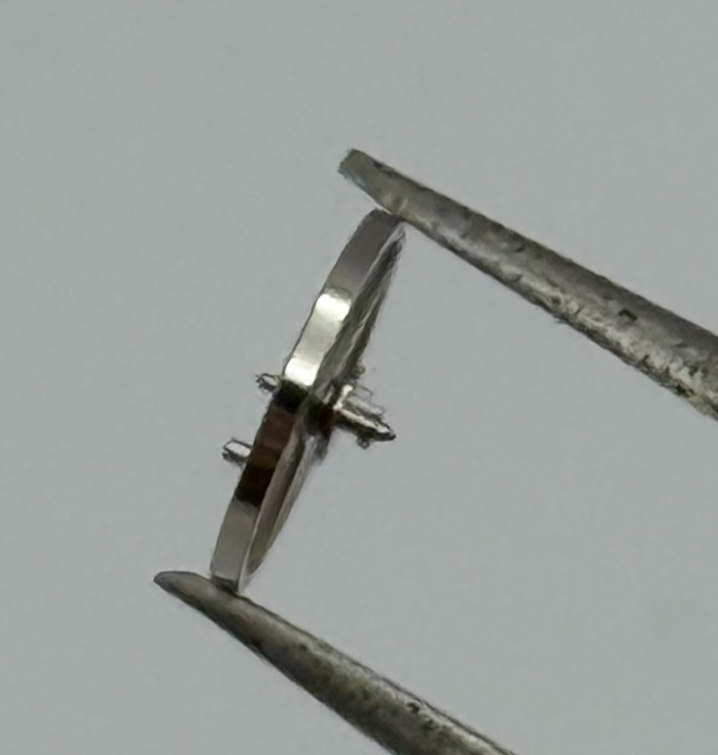 AS 976 1012 Balance Wheel Complete And Spring  29 M Watch Movement Parts NOS