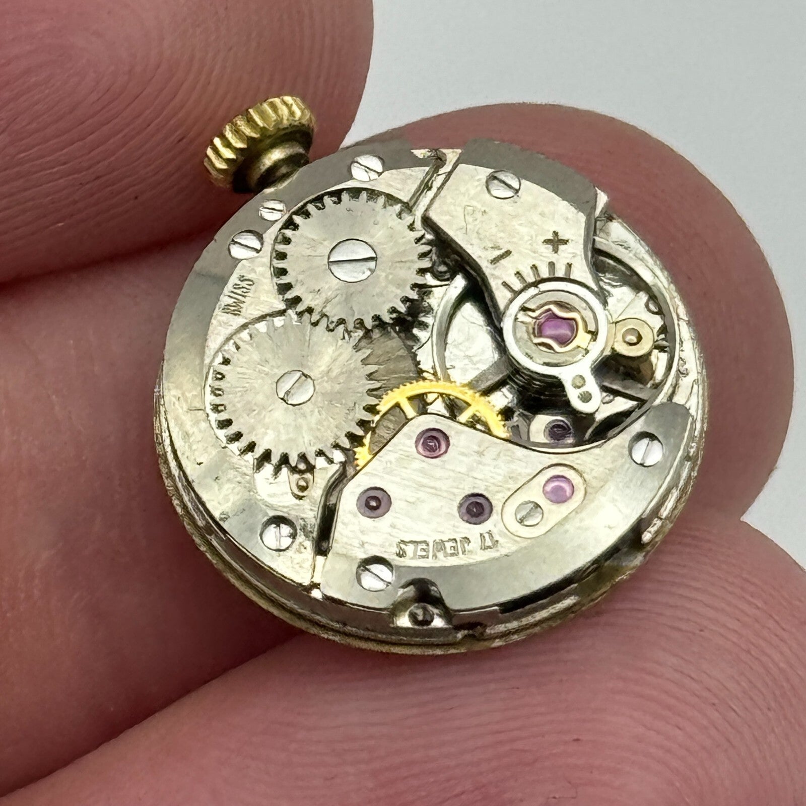17.8mm Running Garrard ETA 2512 Ladies Manual Wind Swiss Watch Movement PARTS