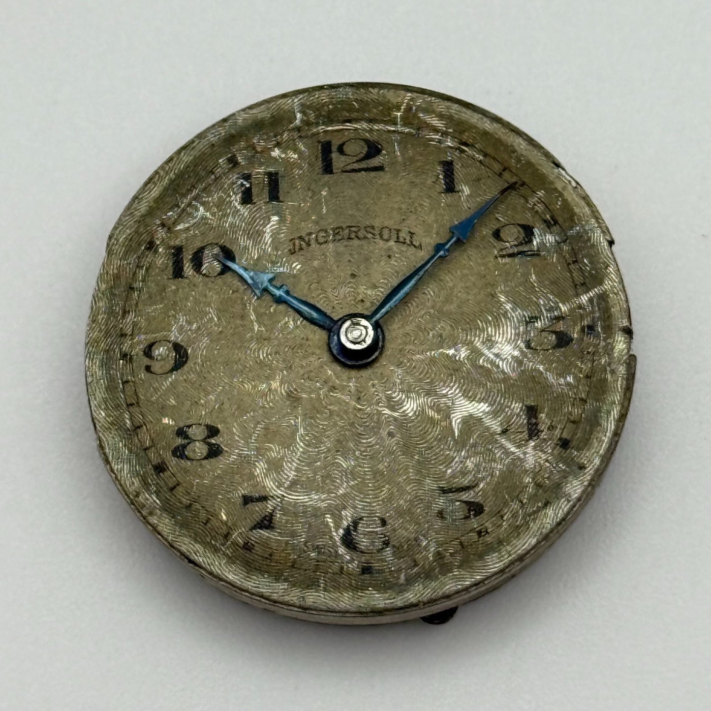 23.6mm Vintage Ingersoll Rolex Rolco Manual Wind Watch Movement PARTS REPAIR