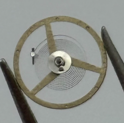AS 1977-2 Balance Wheel Complete And Spring  1831 M Watch Movement Parts NOS