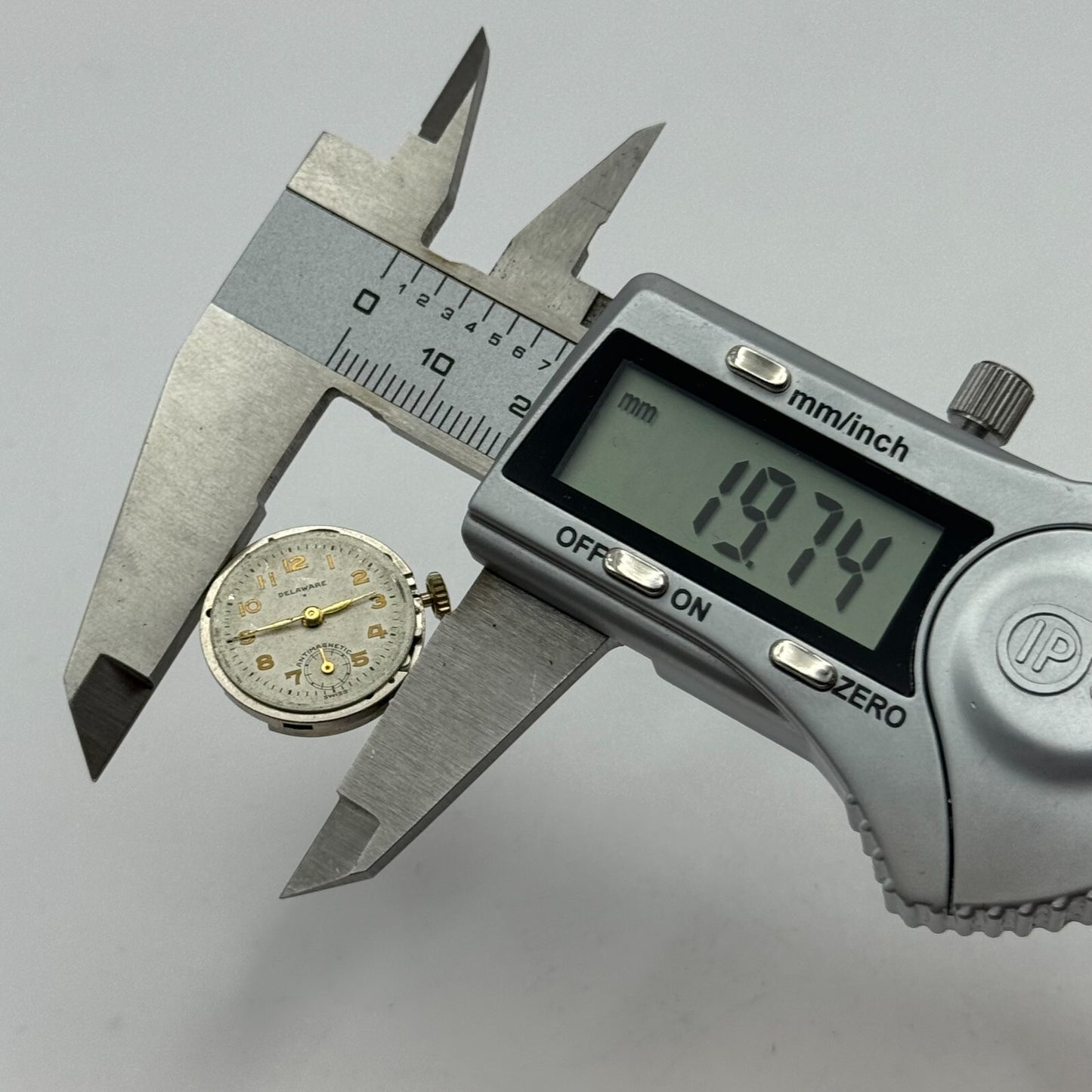 19.7mm Delaware Derby D40 Manual Wind 7 Jewels Swiss Watch Movement PARTS SPARES