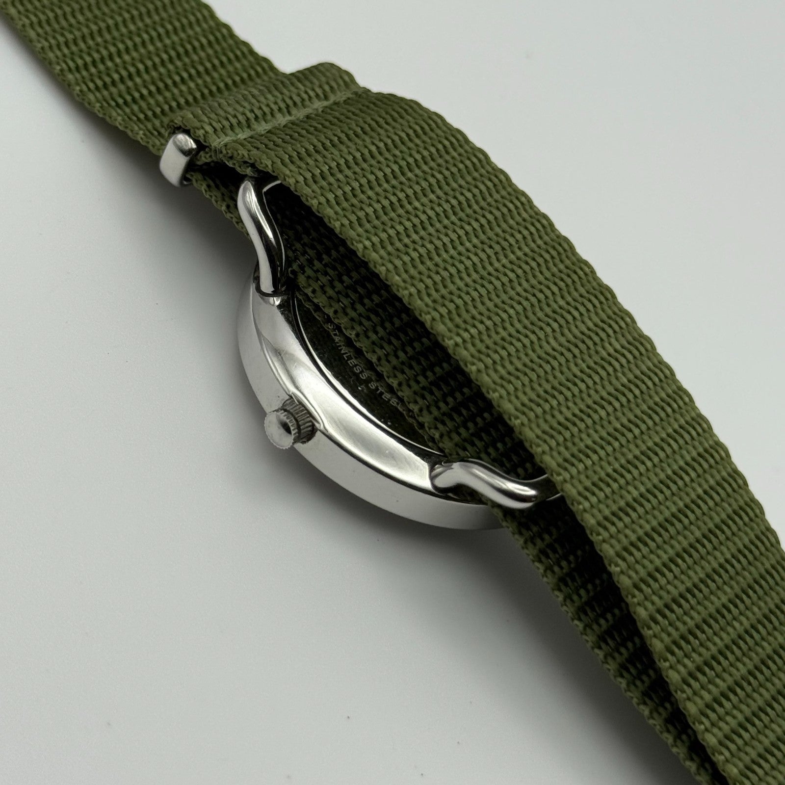 Marc by Marc Jacobs Men's Quartz Watch Black Dial Green Strap 36mm PARTS REPAIR