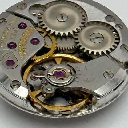 Juvenia 765 Watch Movement MFG Manual Wind Vintage Swiss Parts Repair 17.5mm