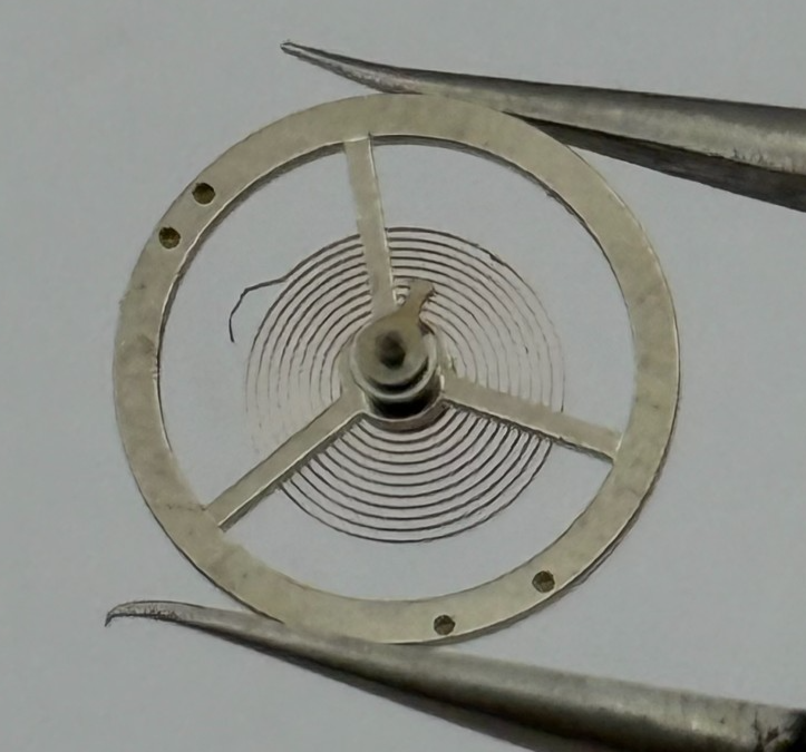 BFG 866 Balance Wheel Complete And Spring  DGT. 64 Watch Movement Parts NOS