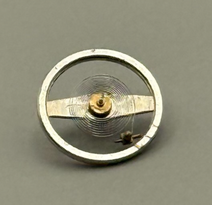 Brac 2051 Balance Wheel Complete And Spring  5½’’’ 69 M Watch Movement Parts NOS