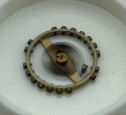 FHF 60 Balance Wheel Complete And Spring 6¾–8’’’ 200 M Watch Movement Parts NOS