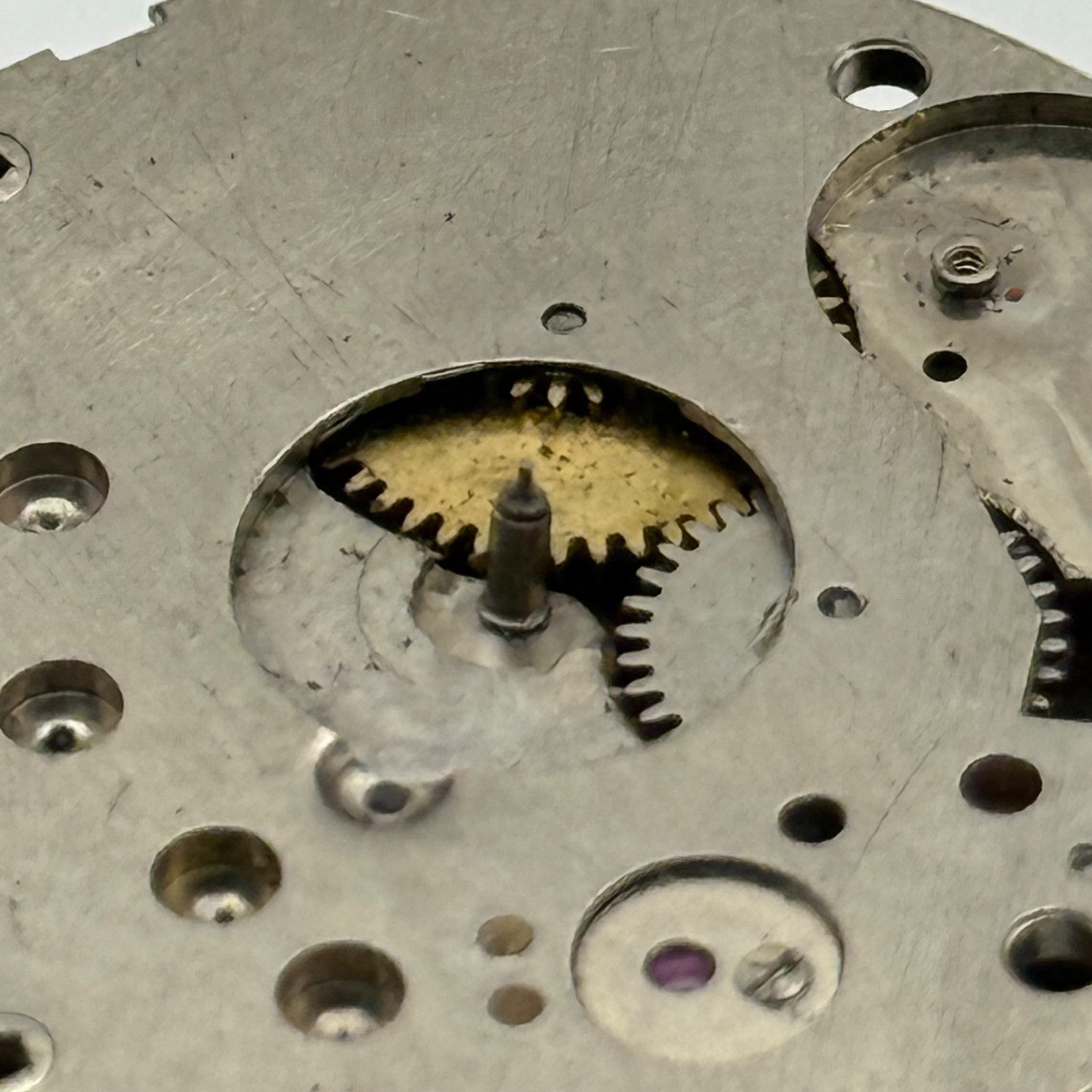 Possibly Ingersoll Watch Movement Manual Wind Vintage Parts Repair Spares 29.7mm