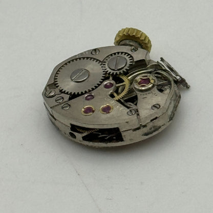 12.9mm Ladies Everite AS 1677 A Schild Manual Wind Swiss Watch Movement PARTS