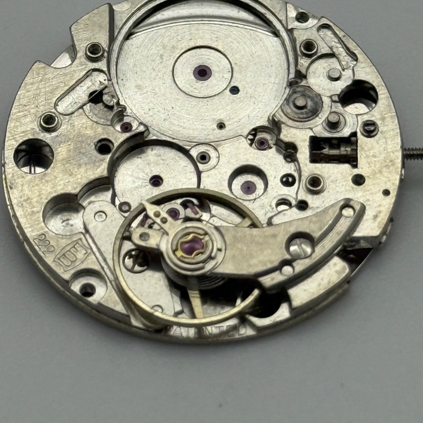 Forster FB 222 Watch Movement Automatic Vintage Swiss Date Parts Repair 25.9mm