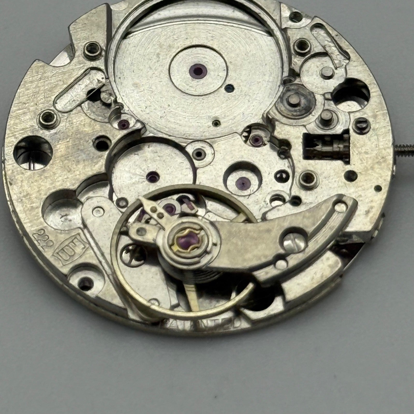 Forster FB 222 Watch Movement Automatic Vintage Swiss Date Parts Repair 25.9mm