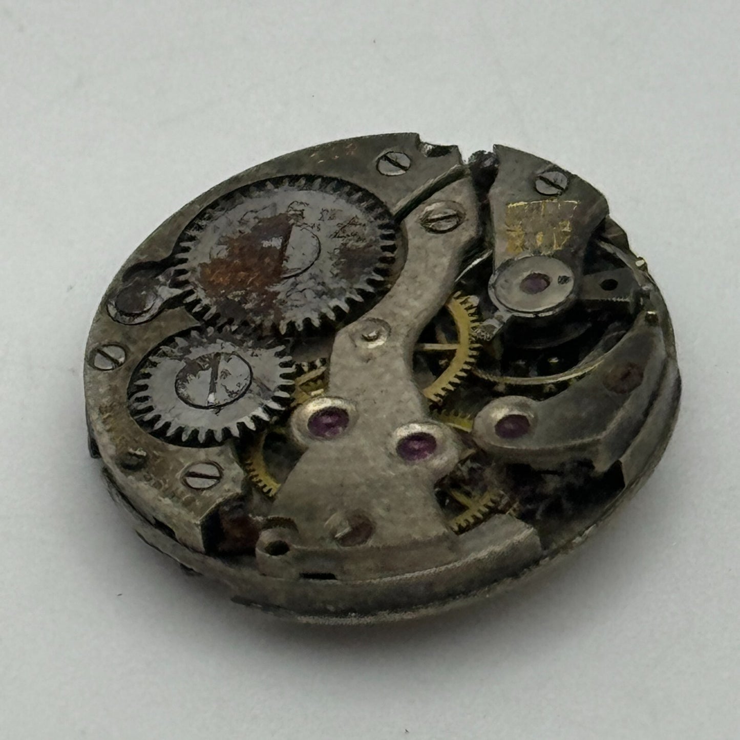 19.7mm Visible Patent 51489 FHF 8 Manual Wind Swiss Watch Movement PARTS SPARES