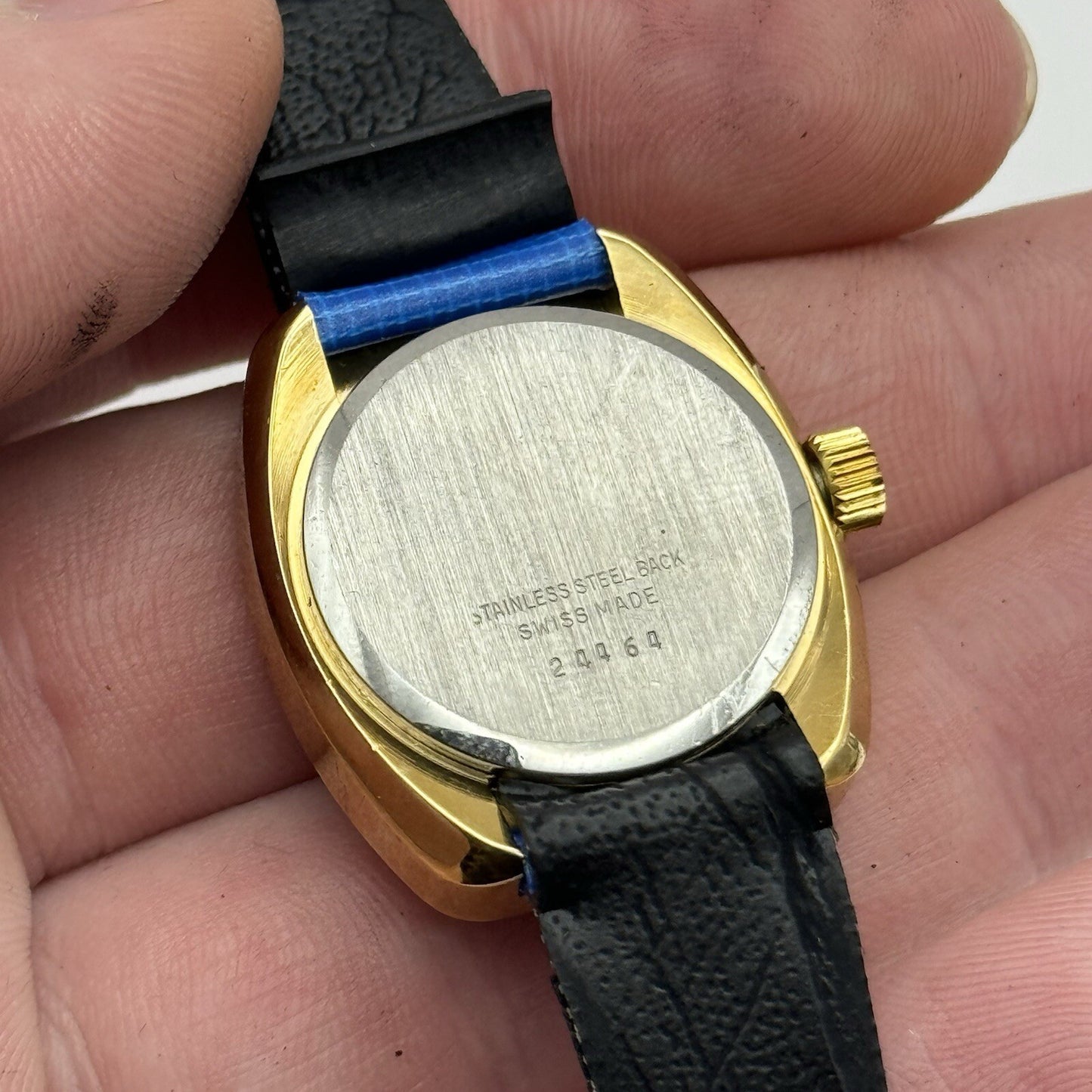 26mm Ladies New Old Stock Carpentier Geneve Manual Wind Watch WORKING TO SERVICE