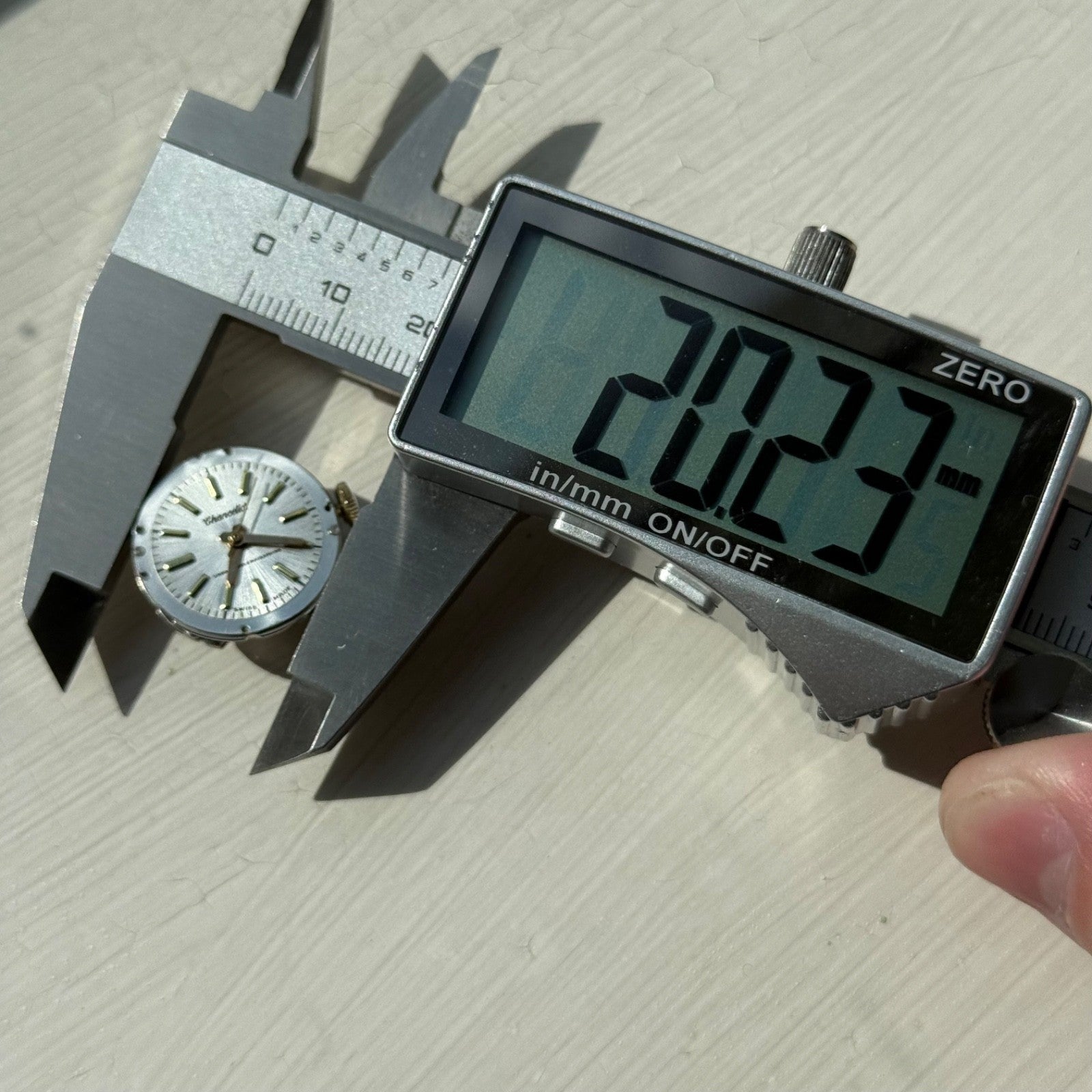 21mm Running Vintage Ebosa 86 Chancellor Unbreakable Spring Watch FOR PARTS