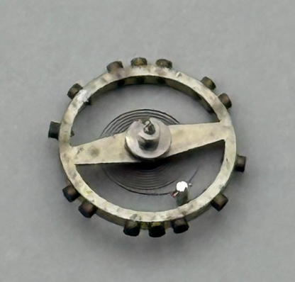 AS 976 1012 Balance Wheel Complete And Spring  29 M Watch Movement Parts NOS 