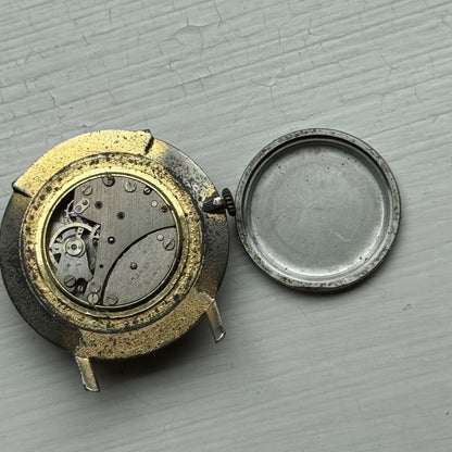 33mm Vintage Fero Feldmann 17 Jewels Extra Flat Manual Wind Watch PARTS / REPAIR