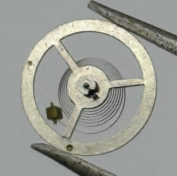 EB 8340 8341 Balance Wheel Complete And Spring 6 3/4’’’ Watch Movements Parts