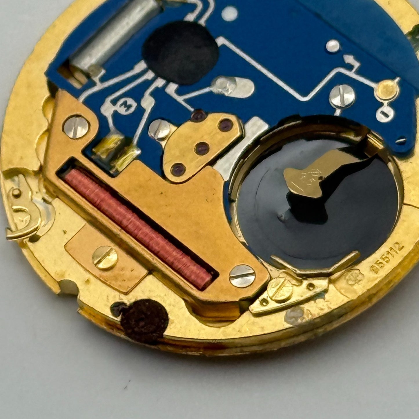 ETA 955.112 Quartz Watch Movement 7 Jewels Swiss Vintage Parts Repair 26.2mm