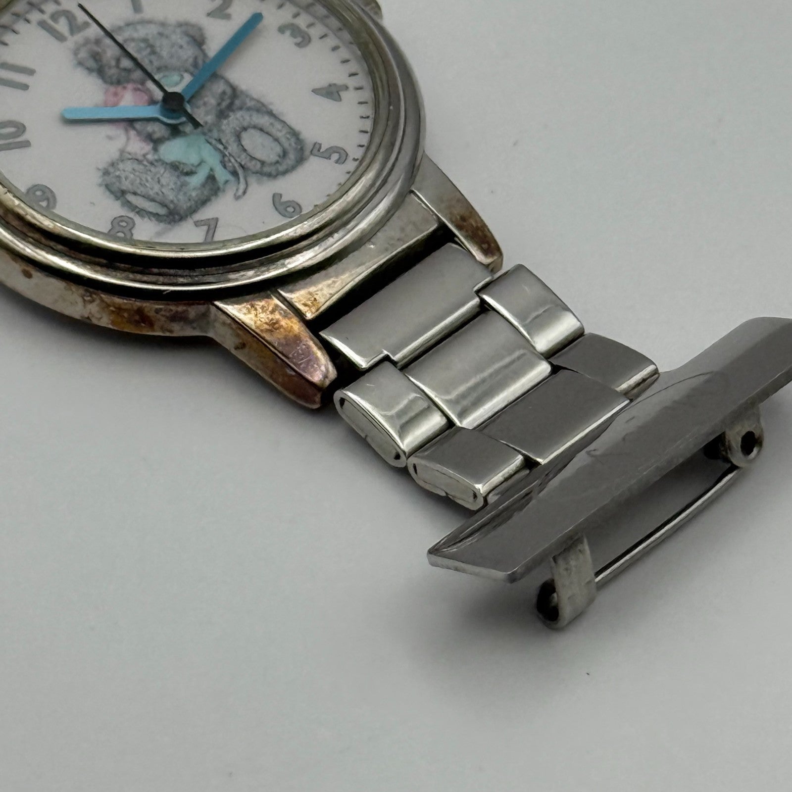 Me to You Quartz Fob Nurse Watch Teddy Bear Dial Working 31mm New Battery