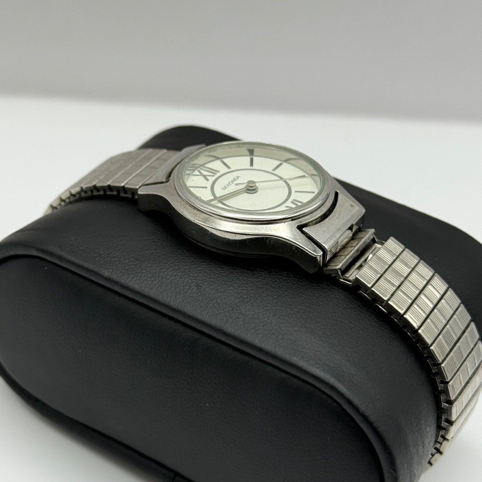 Sekonda Ladies Watch Quartz 4021B Japan Mvt Steel Expandable Working 25mm