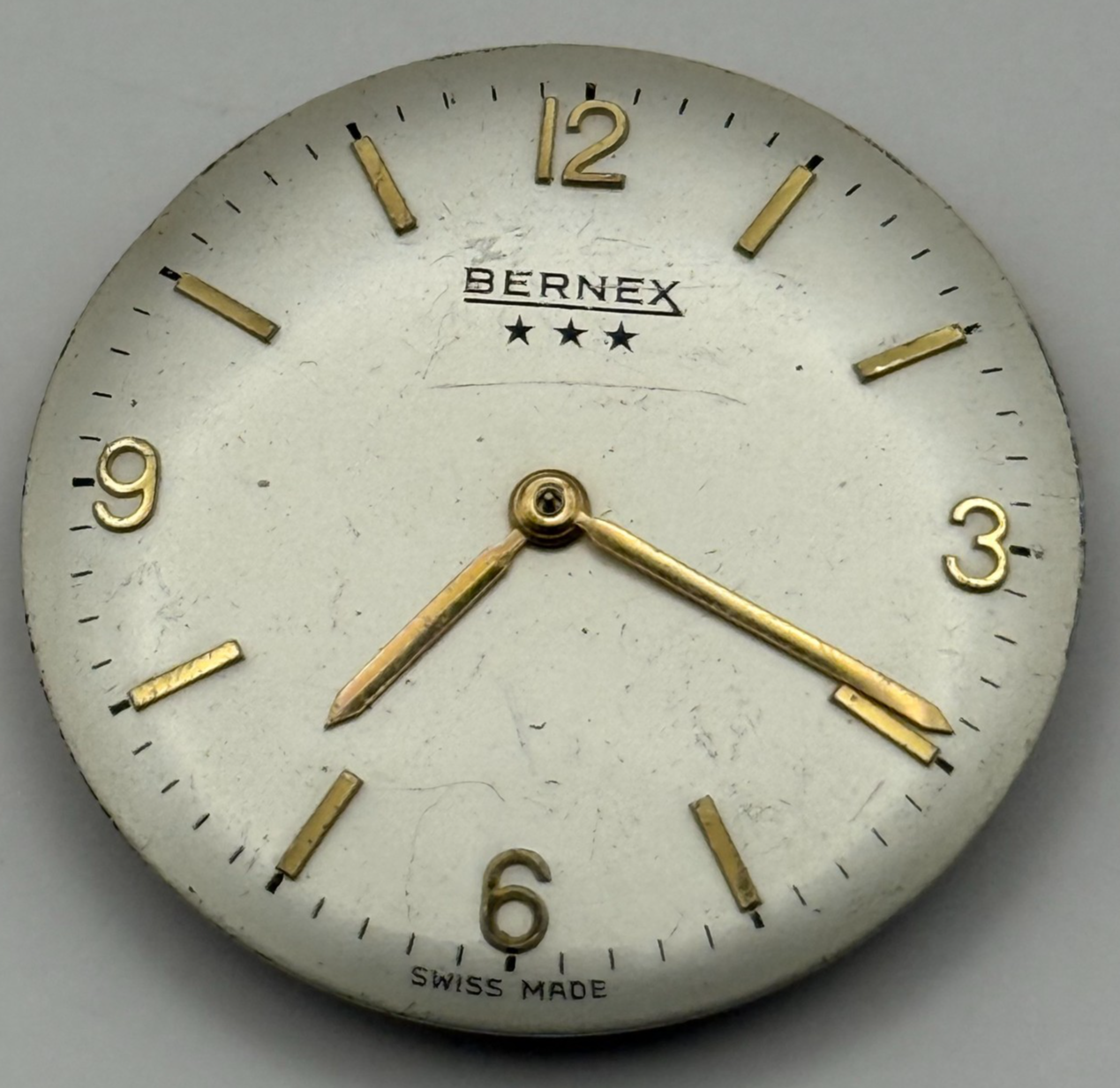 ETA 2750 Watch Movement Bernex Manual Wind Vintage Swiss Parts Repair 25.8mm