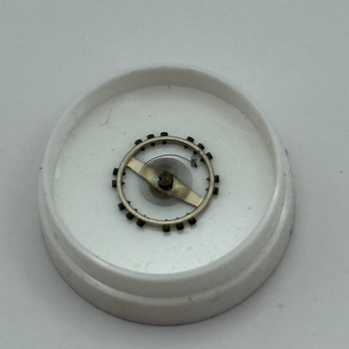 AS 1051 Balance Wheel Complete And Spring 5¼’’’ 34 M Watch Movement Parts NOS
