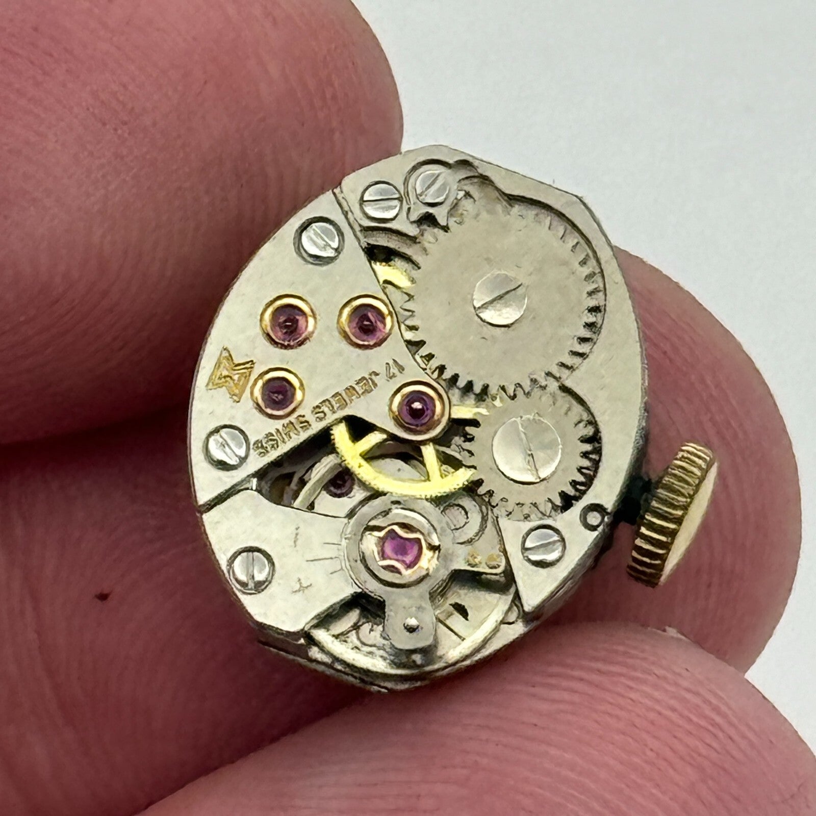 12.9mm Ladies Bentima Favre Leuba FEF 6630 Manual Wind Swiss Watch Movement PART