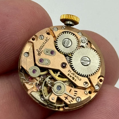 19.7mm Accurist AS A Schild 1156 Manual Wind 21 Jewel Watch Movement PARTS SPARE