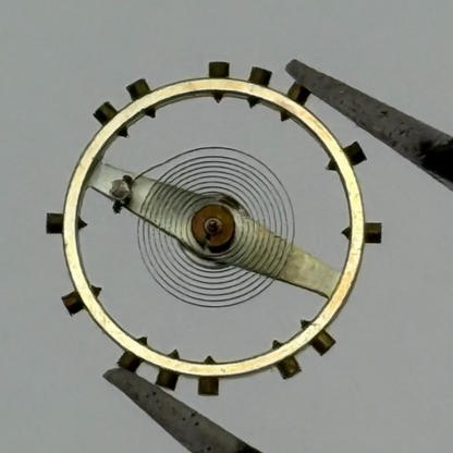 AS 984 Balance Wheel Complete And Spring 10 1/2''' 30 M Watch Movement Parts NOS