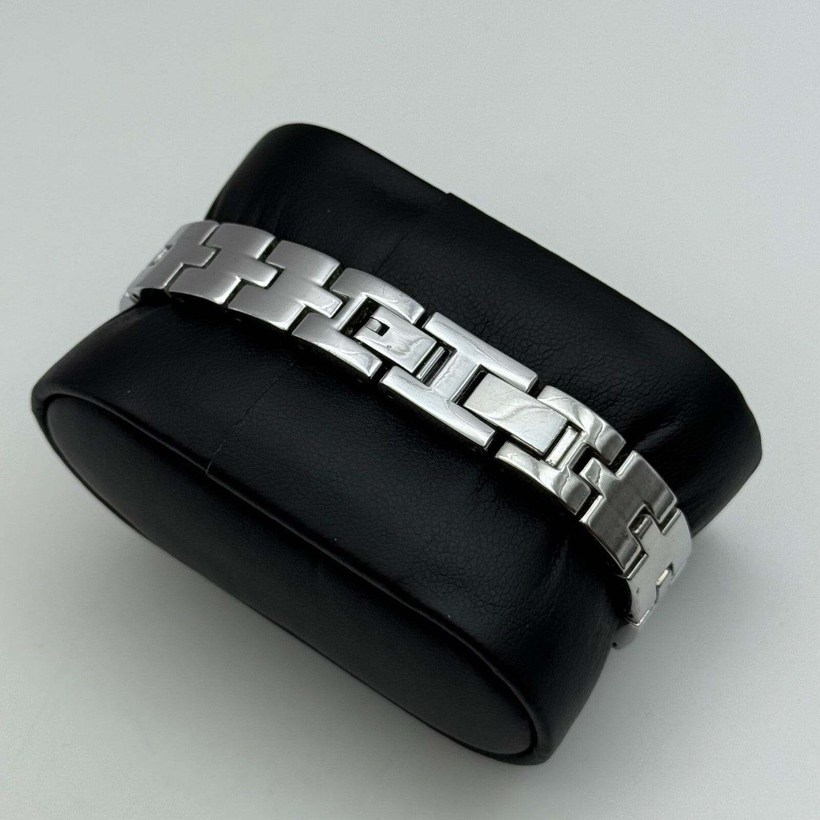 19mm Working Ladies Sekonda 4738 Jewelled Silver Tone Japan Quartz Watch 6 Inch