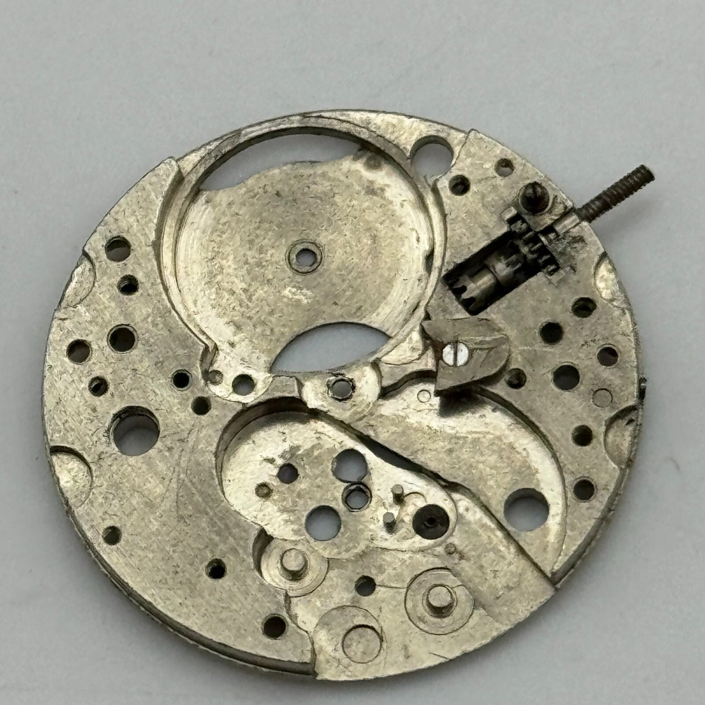 25.9mm Men's Felsa F 465 Partial Manual Wind Watch Movement Vintage Swiss PARTS