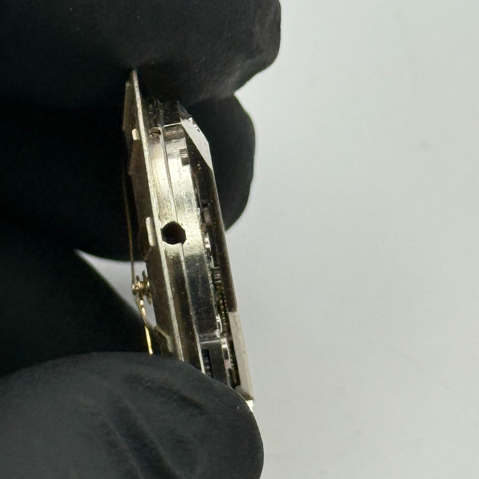 AS 1795 Watch Movement Rotary Manual Wind Vintage Swiss Parts Repair 25.8mm