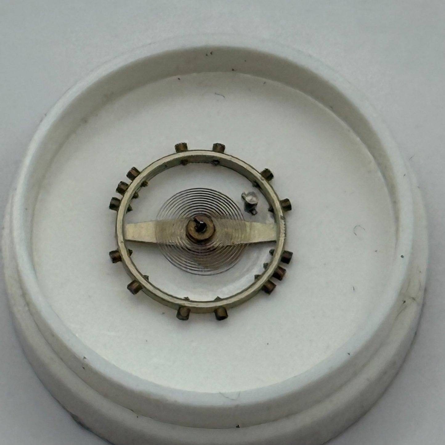 Lanco 804 806 Balance Wheel Complete And Spring 230 Watch Movement Parts NOS
