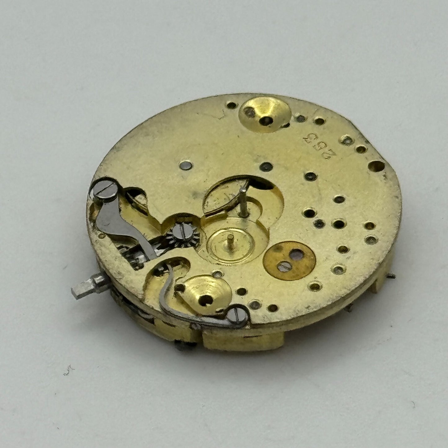 22.6mm High Grade Stauffer S S & Co 253 Swiss Watch Movement Vintage PARTS SPARE
