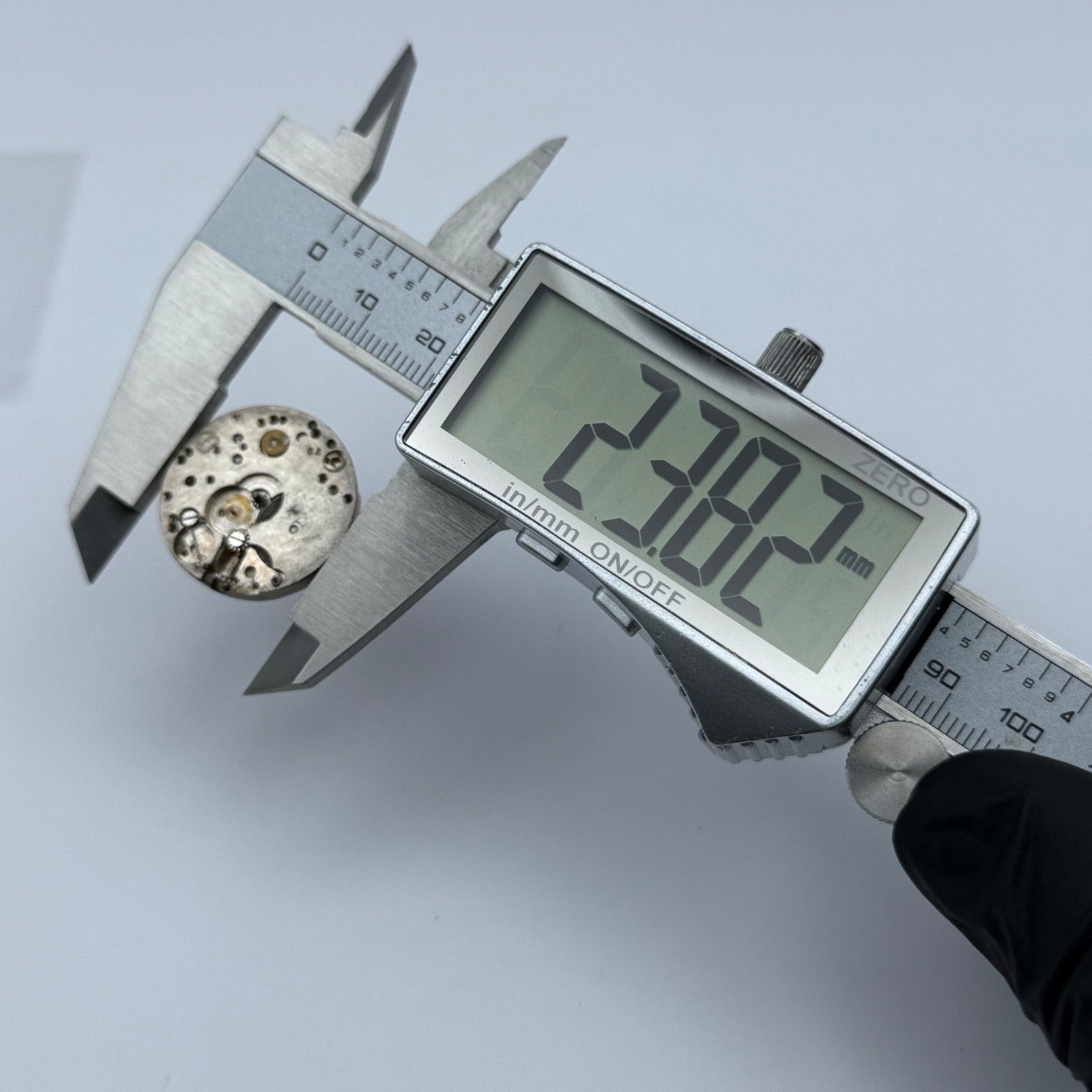 Rolex Marconi Lever Sila 15 Jewels Watch Movement Vintage Parts Repair 23.8mm