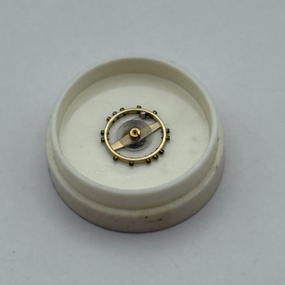 Derby 127 Balance Wheel Complete And Spring 5 1/4’’’ 103 Watch Movement Parts