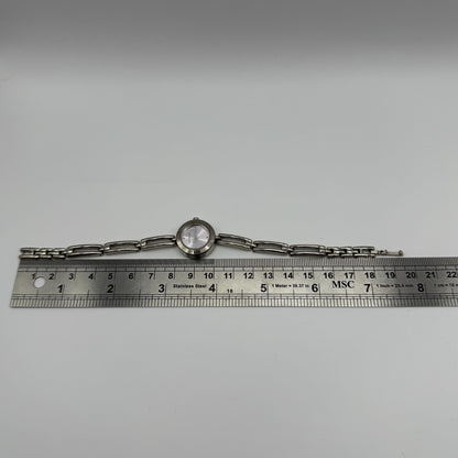 Infinite Ladies Quartz Watch Silver Tone Bracelet Japan Working 20mm 6.75 Inches