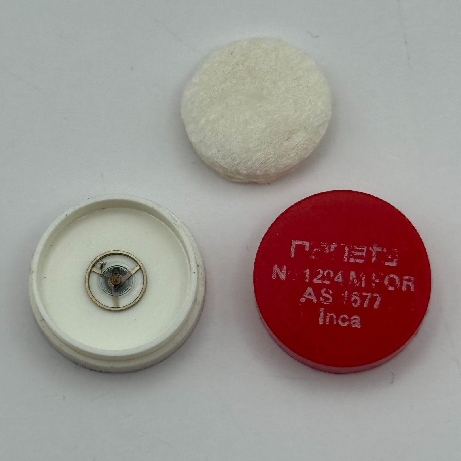 AS 1677 Balance Wheel Complete And Spring Renata 1224 M Watch Movement Parts NOS