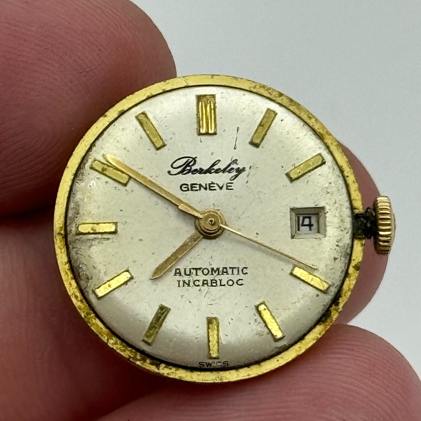 21.7mm Ladies Berkeley ETA 2551 Date Dial Automatic Watch Movement PARTS SPARES