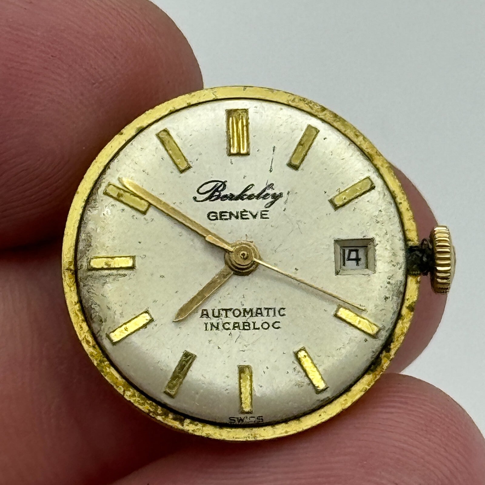 21.7mm Ladies Berkeley ETA 2551 Date Dial Automatic Watch Movement PARTS SPARES