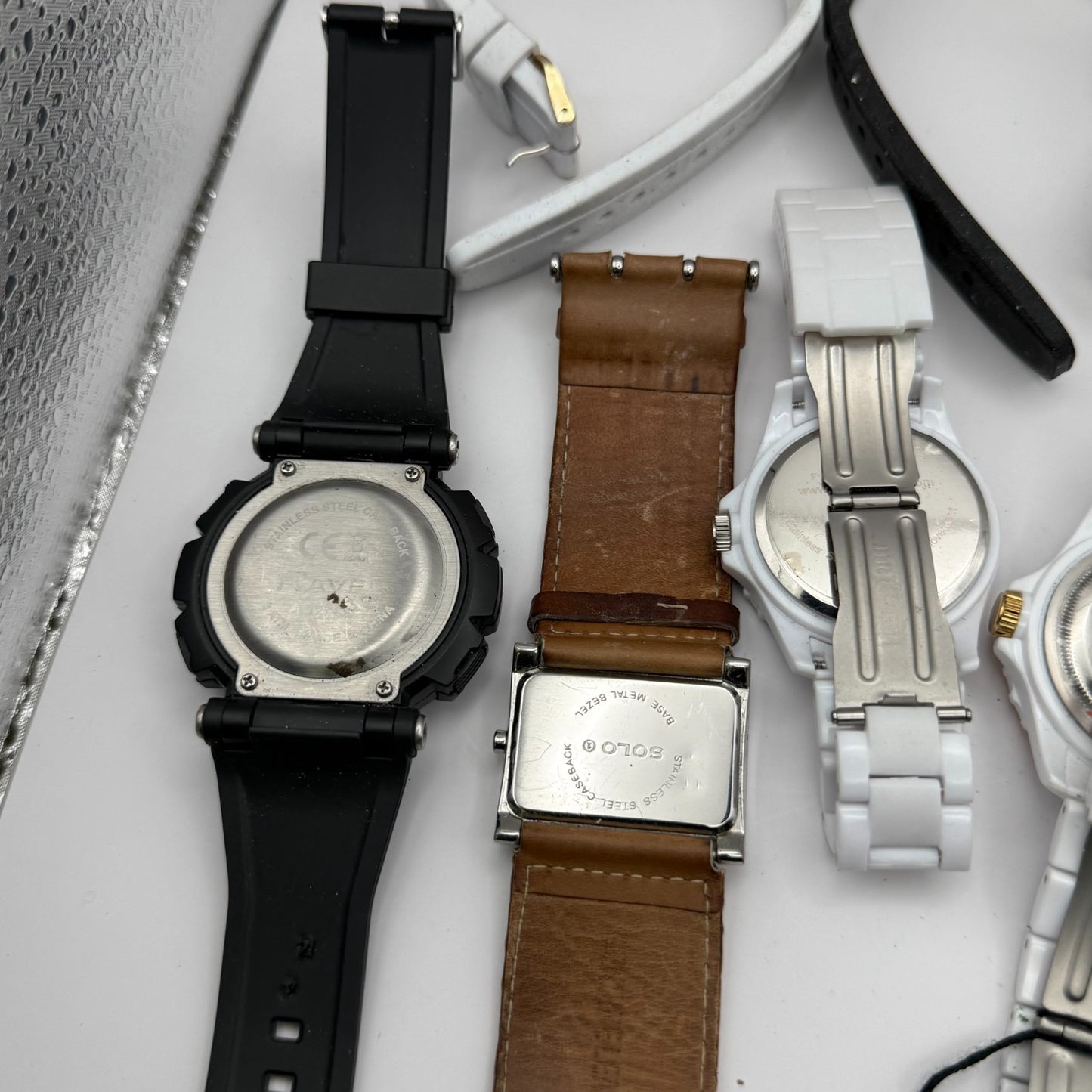 Bundle Of 15 Quartz Watches Job Lot Modern / Vintage Untested Parts / Repair